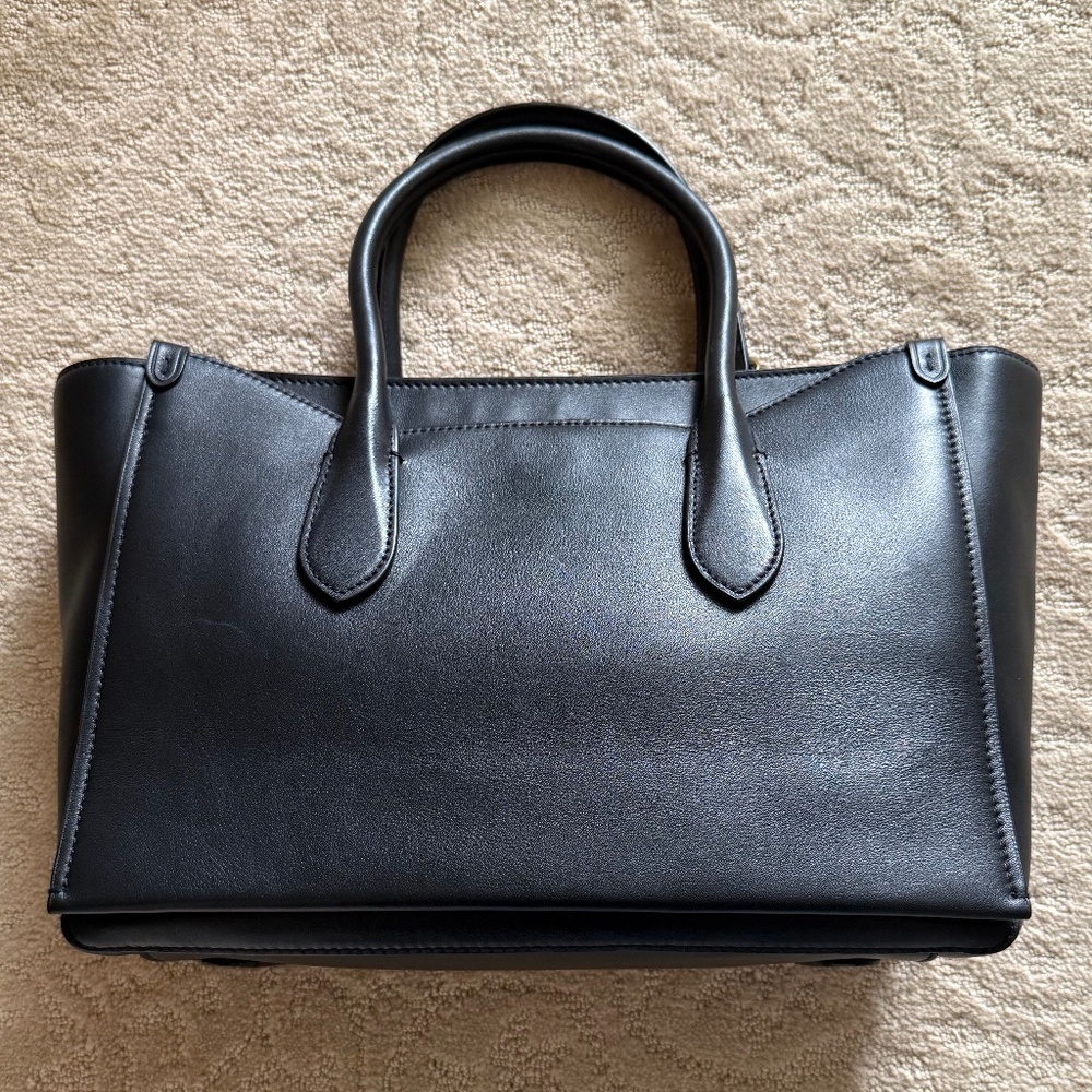Polo Ralph Lauren - Leather Large Sloane Satchel - Picture 5 of 8